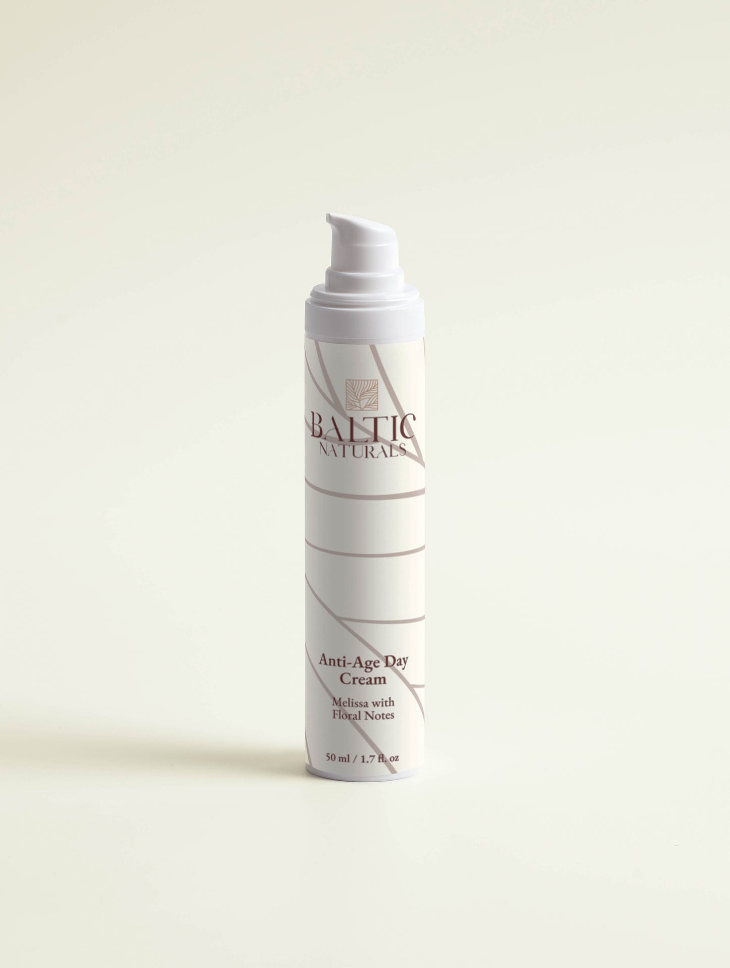 Baltic Naturals' anti-age day cream, with smooth texture and enhanced moisture